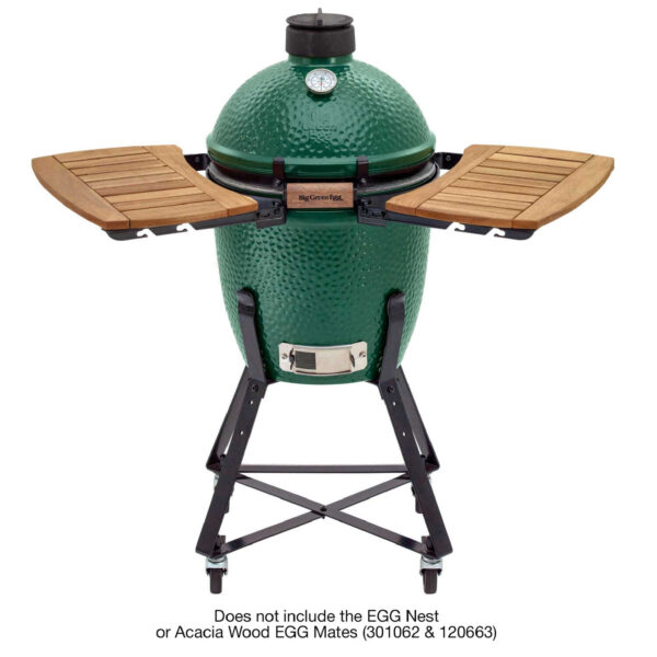 Big Green Egg 13 in. Small Charcoal Kamado Grill and Smoker Green - Image 2