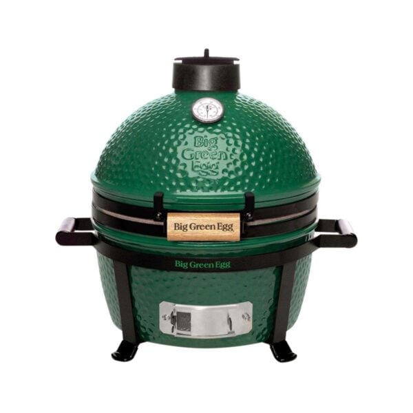 Big Green Egg 13 in. MiniMax Charcoal Kamado Grill and Smoker Green