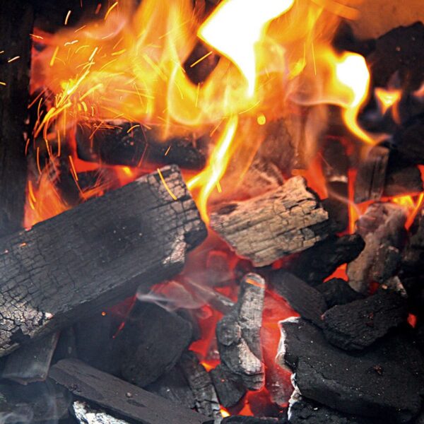 100% Natural Oak & Hickory Lump Charcoal - Image 2