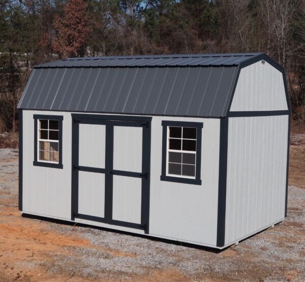 Wood Building Side Lofted Barn