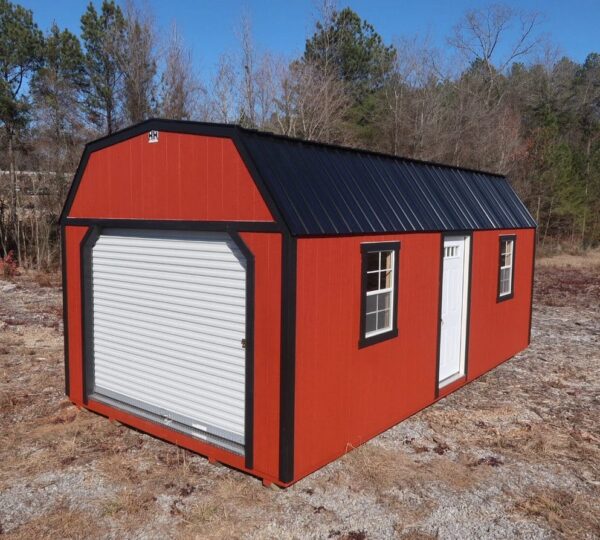 Wood Building Lofted Barn Garage - Image 2