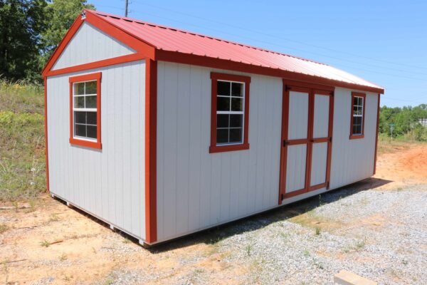 Wood Building Side Utility Shed - Image 2