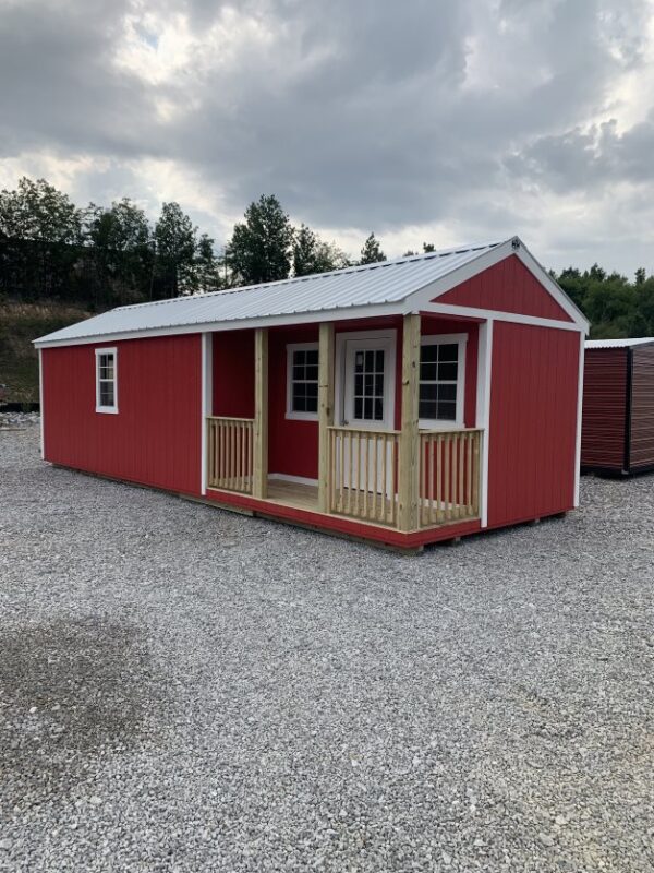 Wood Building Corner Cabin