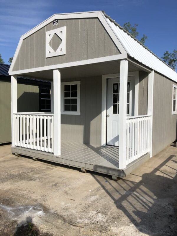 Wood Building Lofted Barn Cabin - Image 6