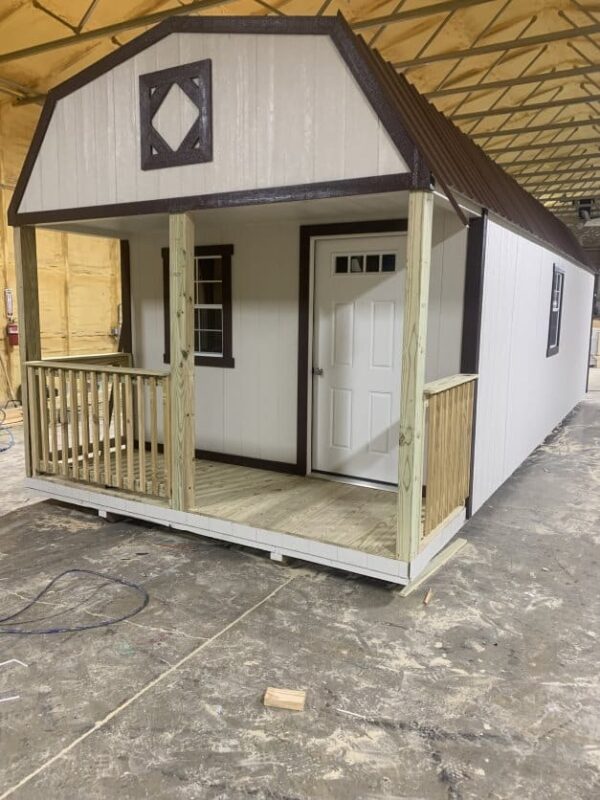 Wood Building Lofted Barn Cabin - Image 7