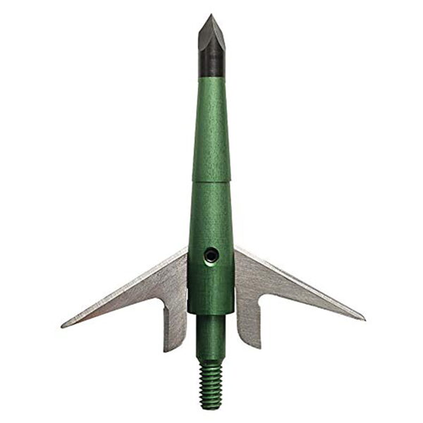 Swhacker SWH00207 100 Grain 2" 2 Blade Broadhead 3pk w/ Practice Tip