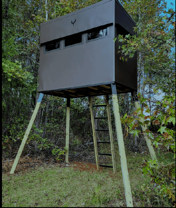 Sad Daddy Hunting Blinds 4X8 BLIND W/ STEEL SKID FRAME