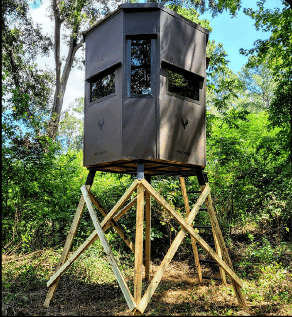 Sad Daddy Hunting Blinds 6X6 BLIND W/ STEEL SKID FRAME