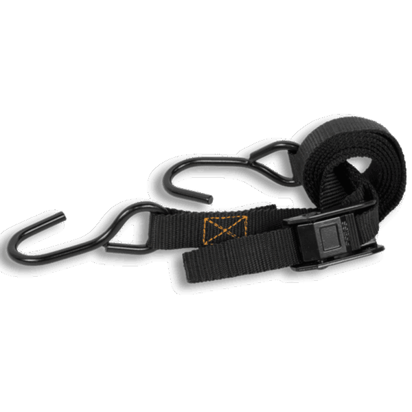 Muddy TA025_3 Cam_Buckle Strap, 1"W x 8' Long, 400 Lb Limit, 3Pk