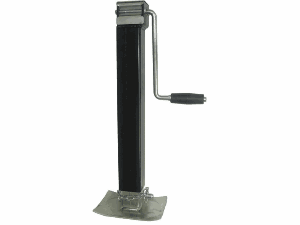 Square drop leg jack; 5000lb ca