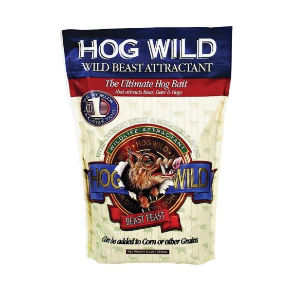 Evolved 34094 Hog Wild Natural Wildlife Attractant 4LB BAG