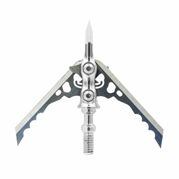 Rage R38100 Hypodermic NC Broadhead 100gr, 2 Blade, 2" Cut, 3 Pack