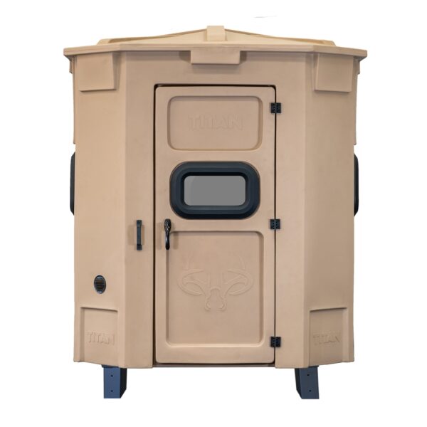 PRO RIFLE BLIND (TAN) w/ BASE