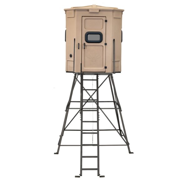 PRO RIFLE BLIND (TAN) w/ 8 ft. TOWER