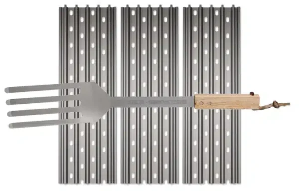 YODER SMOKERS A90486 GrillGrate® 3-Pc Set with Spatula