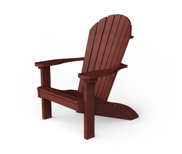 PATIOVA QSCPA2-CW Poly Adirondack Chair - Cherrywood