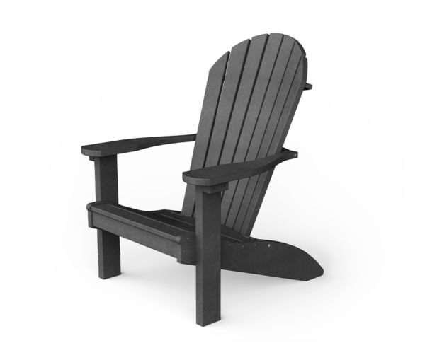 PATIOVA QSCPA2-G Poly Adirondack Chair - Gray