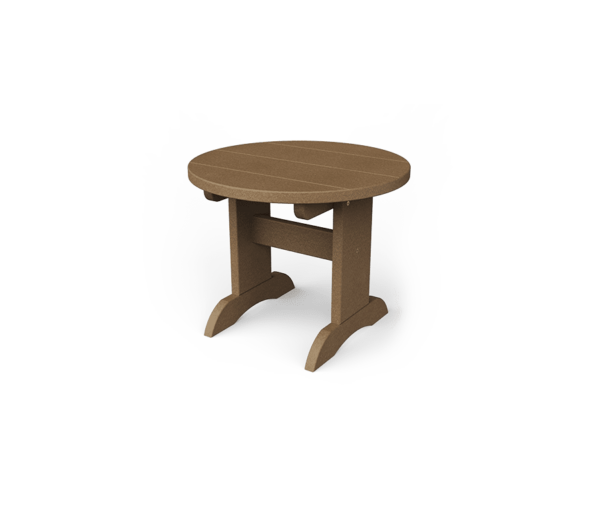 PATIOVA QSTPEZNT-WW Poly end table - Weatherwood