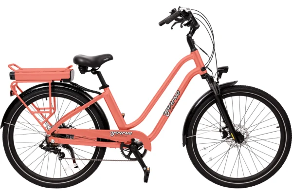 E-Vie Hybrid Crossover Step-Through (Orange)