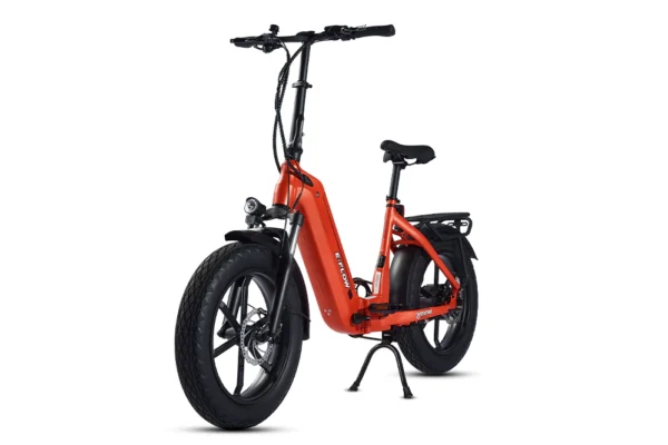 E-Flow Folding Fat Tire E-Bike (Radio Orange)