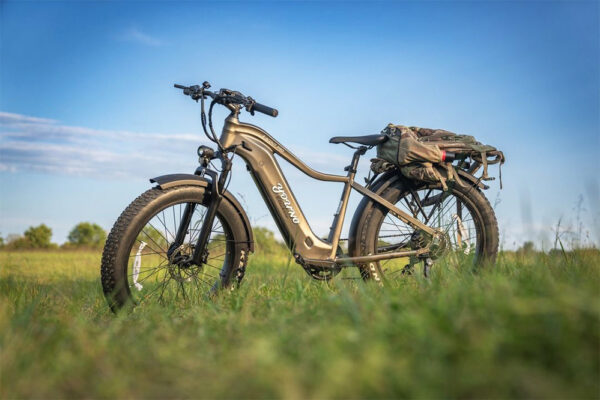 E-Scout Pro Off-Road E-Bike (Glossy Black) - Image 2