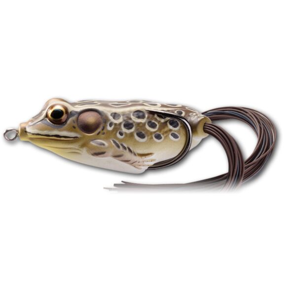 Live Target FGH55T502 Hollow Body Frog - Tan/Brown