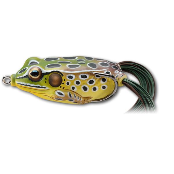 Live Target FGH55T514 Hollow Body Frog - Emerald Brown