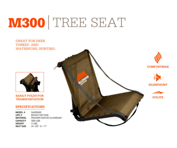 Millennium Tree stands M-300-00 Hang On Tree Seat - Image 2