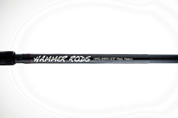 Hammer Rods HMG69MH Elite Series 6' 9" Baitcaster Micro Guide - Medium Heavy