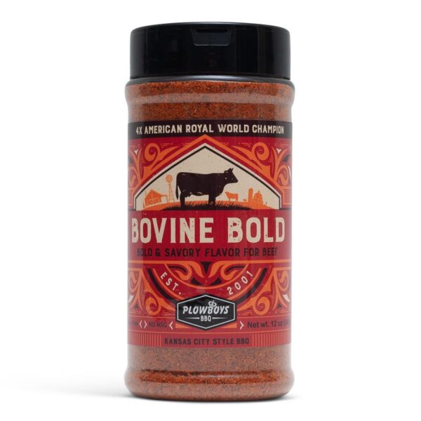 Delano 46020412 Plowboys Barbeque Bovine Bold 12 oz