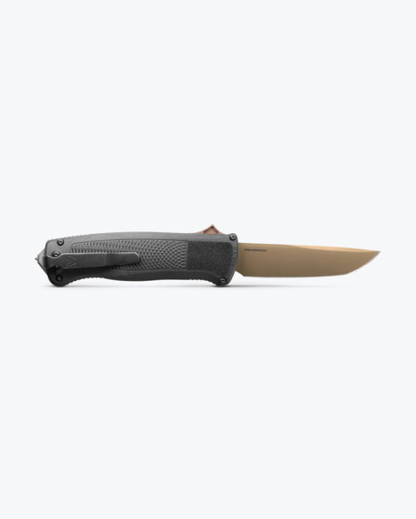 Shootout® Tanto Knife - Black CF-Elite® Handle - Image 3