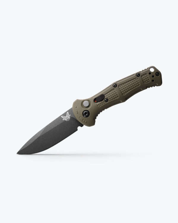 Mini Claymore Drop-Point Knife - Ranger Green Grivory® Handle