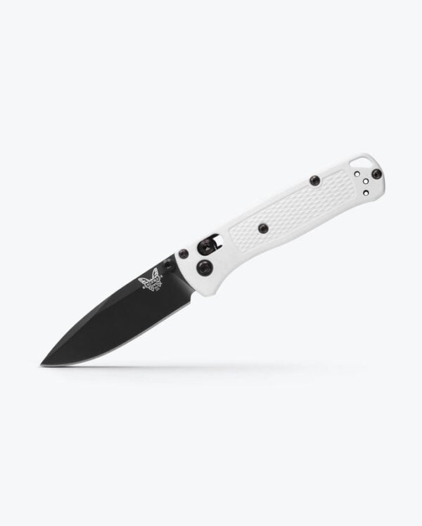 Mini Bugout® Drop-Point Knife - White Grivory® Handle