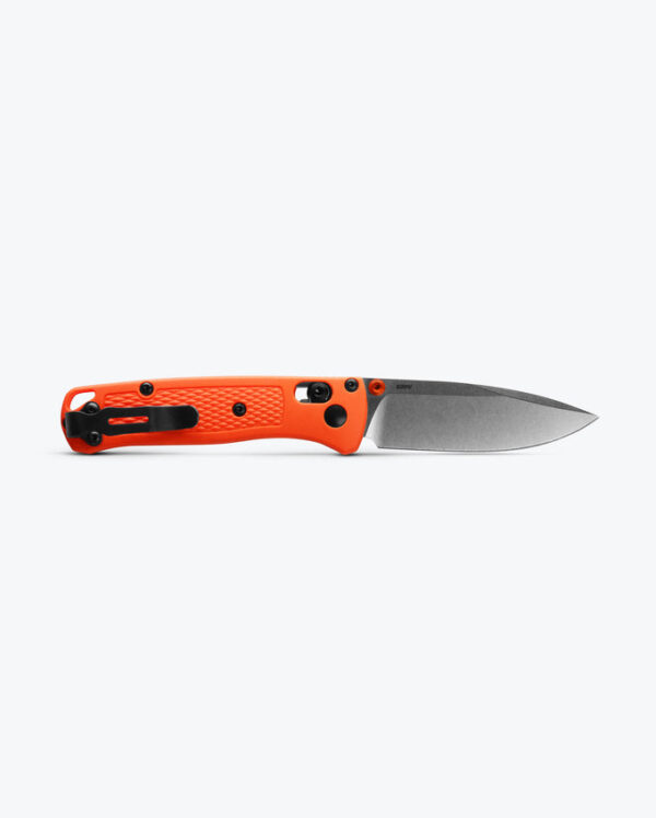 Mini Bugout® Drop-Point Knife - Orange Grivory® Handle - Image 3