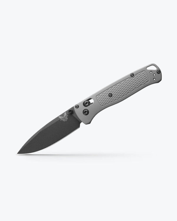 Bugout® Drop-Point Knife - Smoke Gray Grivory® Handle