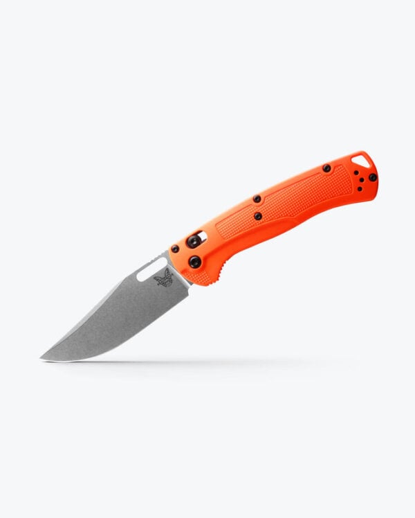 Taggedout Clip-Point Knife - Orange Grivory® Handle