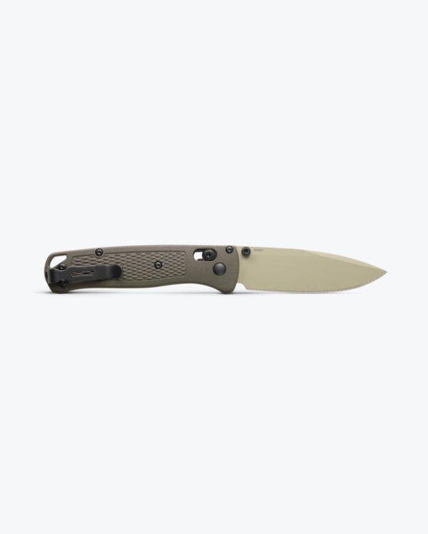 Bugout® Drop-Point Knife - Dark Olive Grivory® Handle - Image 3