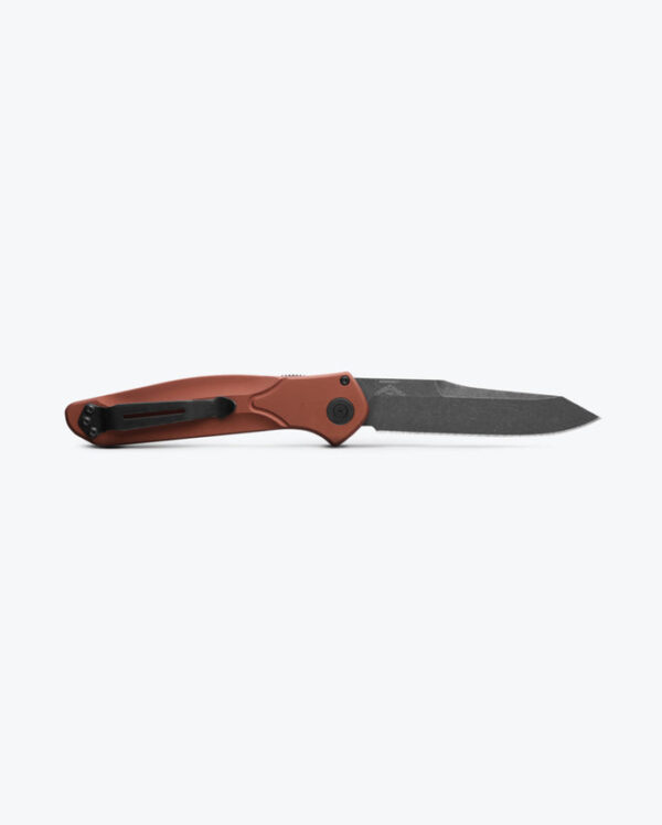 Auto Osborne Reverse Tanto Knife - Burnt Copper Aluminum - Image 3