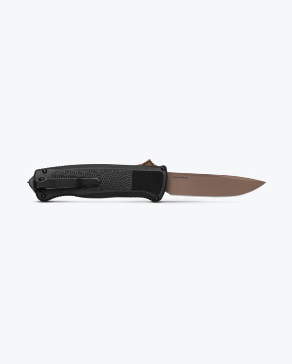 Shootout® Drop-Point Knife - Black CF-Elite® Handle - Image 3