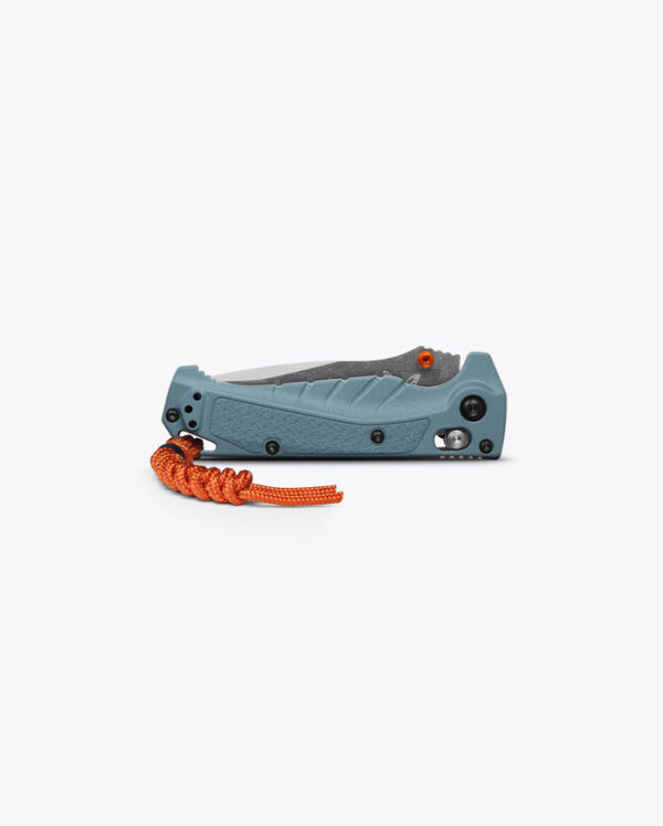 Mini Adira™ Drop-Point Knife - Depth Blue Grivory® Handle - Image 2