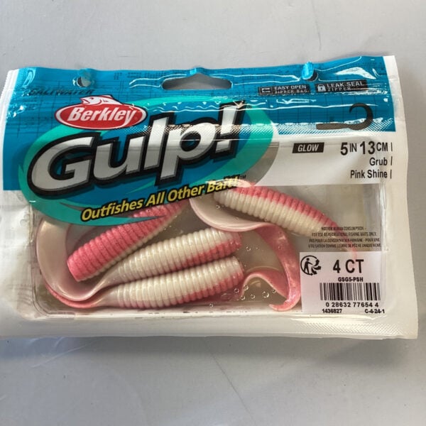 BerkleyGulp!? Saltwater Grub/Bag/Pink Shine