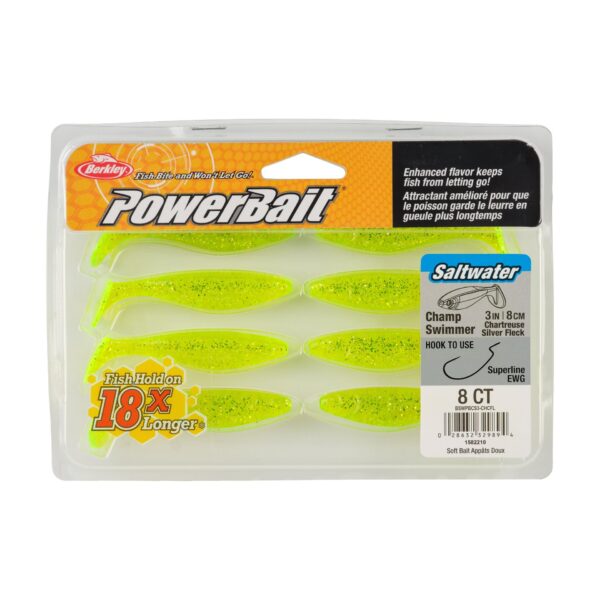 BerkleyPowerBait? Saltwater The Champ Swimmer/Blister/Cold Beer - Image 4