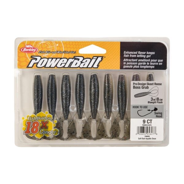 BerkleyPowerBait? The Boss Grub/Blister/Bluegill Flash