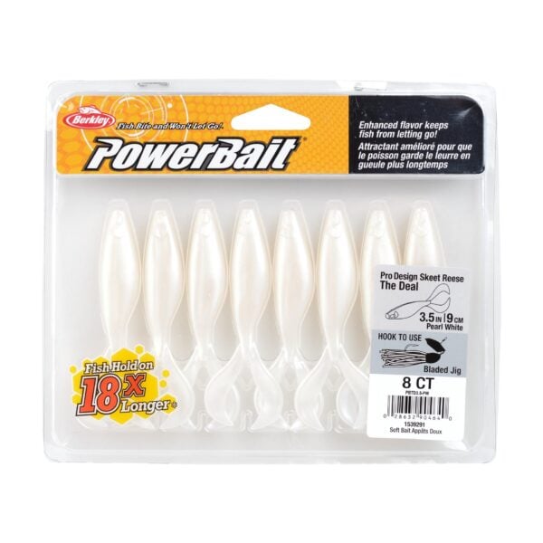 BerkleyPowerBait? The Deal/Blister/Pearl White